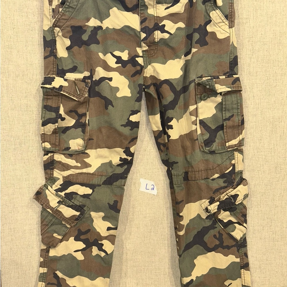 Matchstick Camouflage Cargo Pants